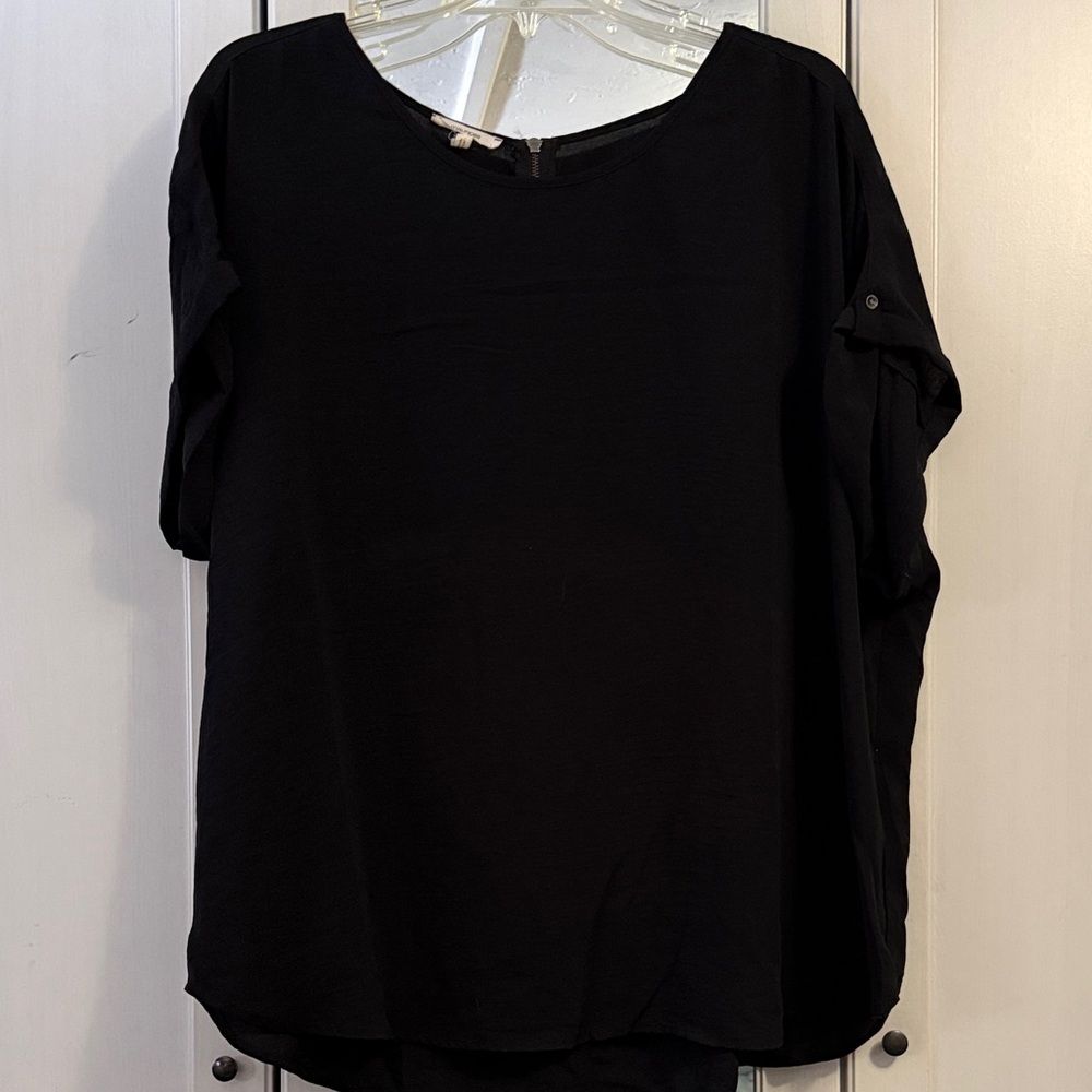 Elegant Black Women's Top